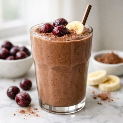 Chocolate Cherry Protein Shake