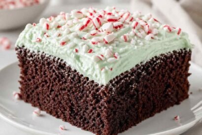 Thumbnail for Chocolate Peppermint Cake with Creamy Mint Frosting