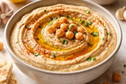 Thumbnail for Classic Creamy Hummus Recipe