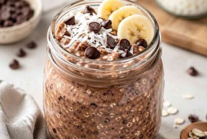Thumbnail for Coconut Chocolate Overnight Oats