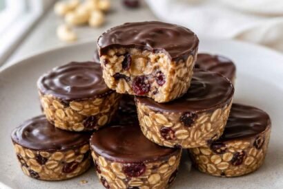 Thumbnail for Cranberry Cashew Energy Cups – No-Bake Healthy Snack Bites