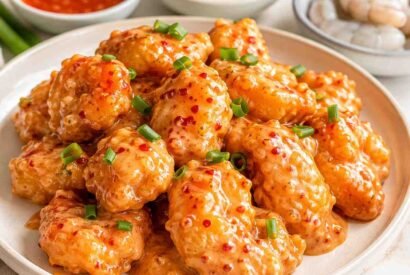 Thumbnail for Creamy Bang Bang Shrimp Recipe
