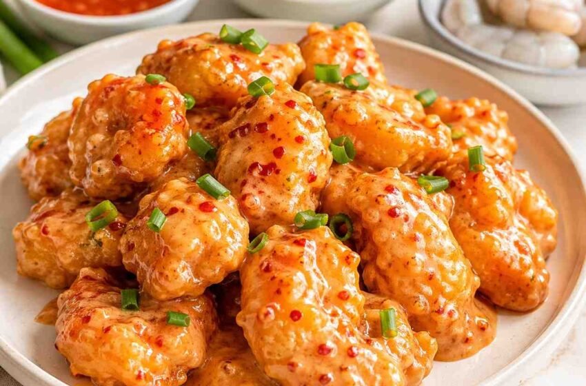 Creamy Bang Bang Shrimp