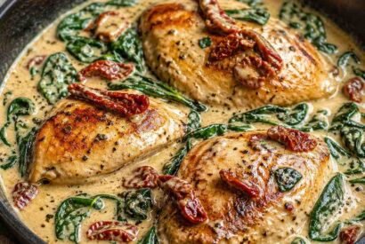 Thumbnail for Easy Creamy Tuscan Chicken Recipe in 30 Minutes