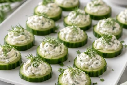 Thumbnail for Cucumber Cream Cheese Bites – Easy No-Cook Summer Appetizer