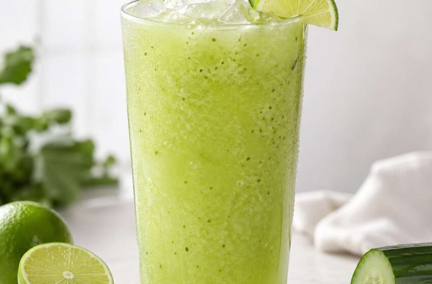 Cucumber Lime Smoothie