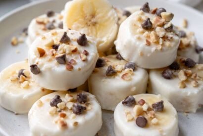 Thumbnail for Healthy Frozen Greek Yogurt Banana Bites