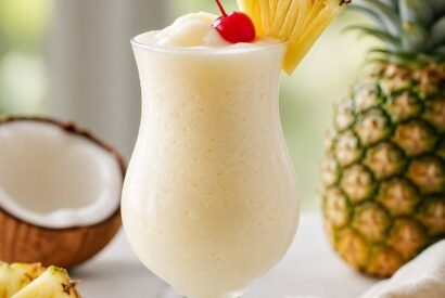 Thumbnail for Frozen Pina Colada Recipe – Creamy Tropical Blender Drink
