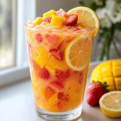 Frozen Strawberry Mango Lemonade