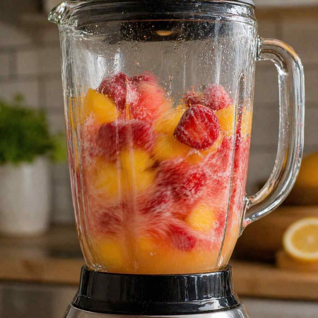Frozen Strawberry Mango Lemonade blend