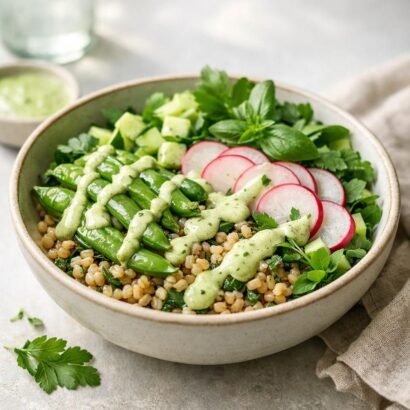 Green Goddess Farro Bowl