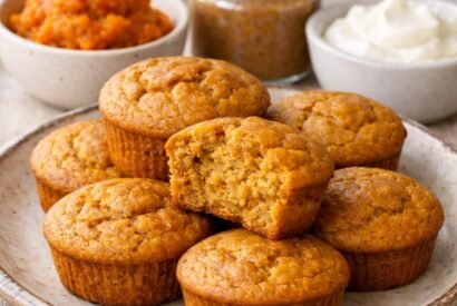 Thumbnail for High-Protein Pumpkin Muffins