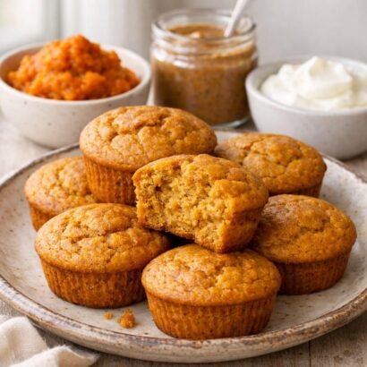High-Protein Pumpkin Muffins