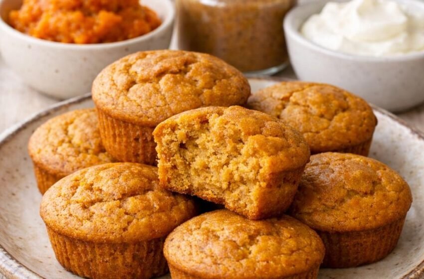 High-Protein Pumpkin Muffins