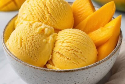 Thumbnail for Creamy Homemade Mango Ice Cream
