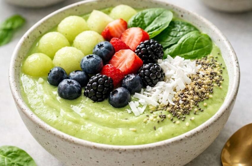 Honeydew Smoothie Bowl