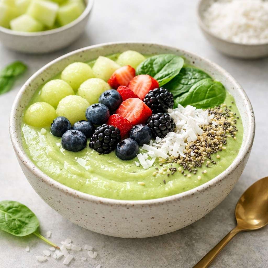 Honeydew Smoothie Bowl