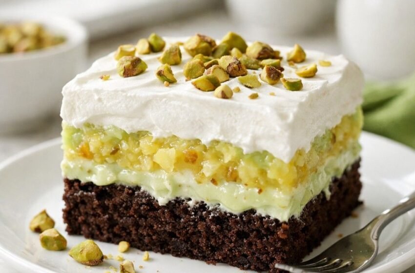 Italian Pistachio Dream Cake