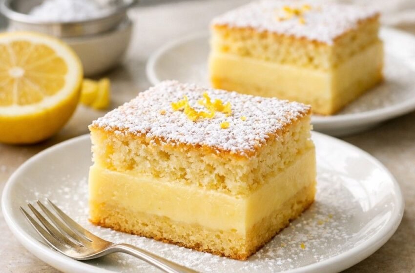 Magic Lemon Cake