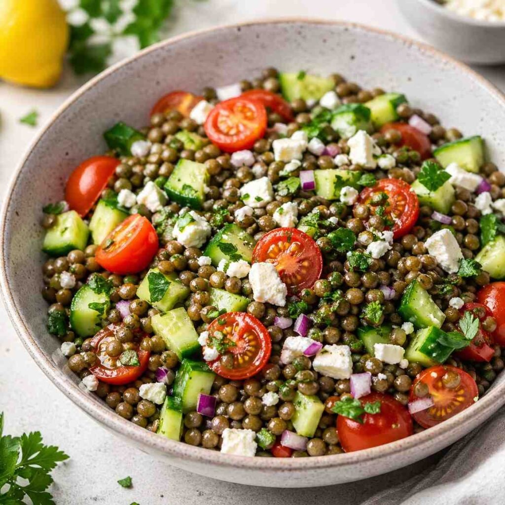 Mediterranean Lentil Salad