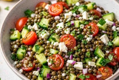 Thumbnail for Quick Mediterranean Lentil Salad with Lemon Dressing