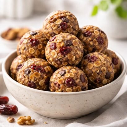 No-Bake Trail Mix Energy Bites
