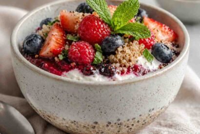 Thumbnail for High-Protein Overnight Quinoa Pudding