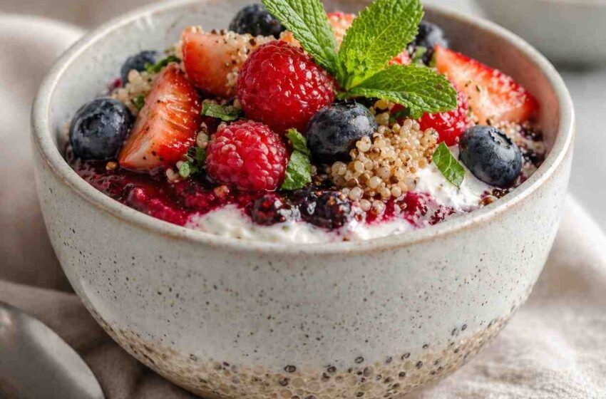 Overnight Quinoa Pudding