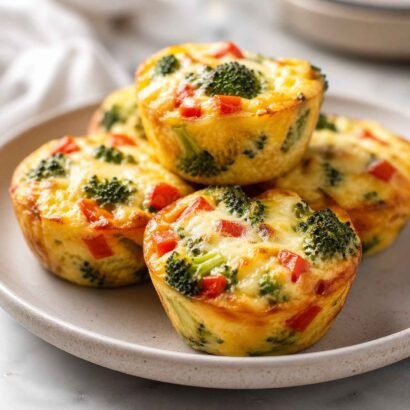 Parmesan Vegetable Egg Muffins
