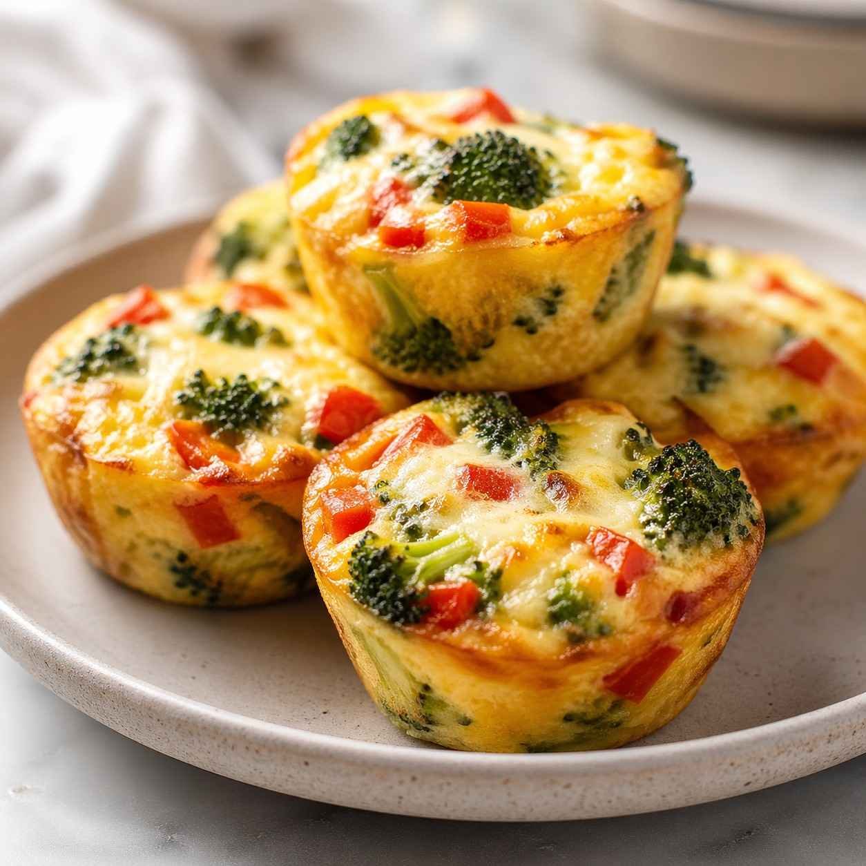 Parmesan Vegetable Egg Muffins