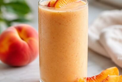Thumbnail for Peach Smoothie Recipe