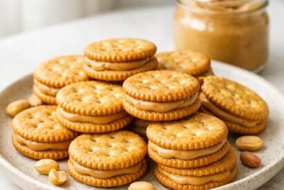 Thumbnail for Peanut Butter Cracker Sandwiches