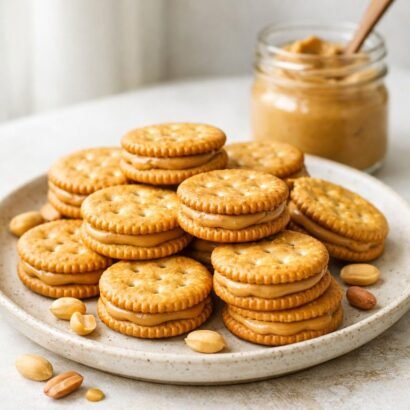 Peanut Butter Cracker Sandwiches