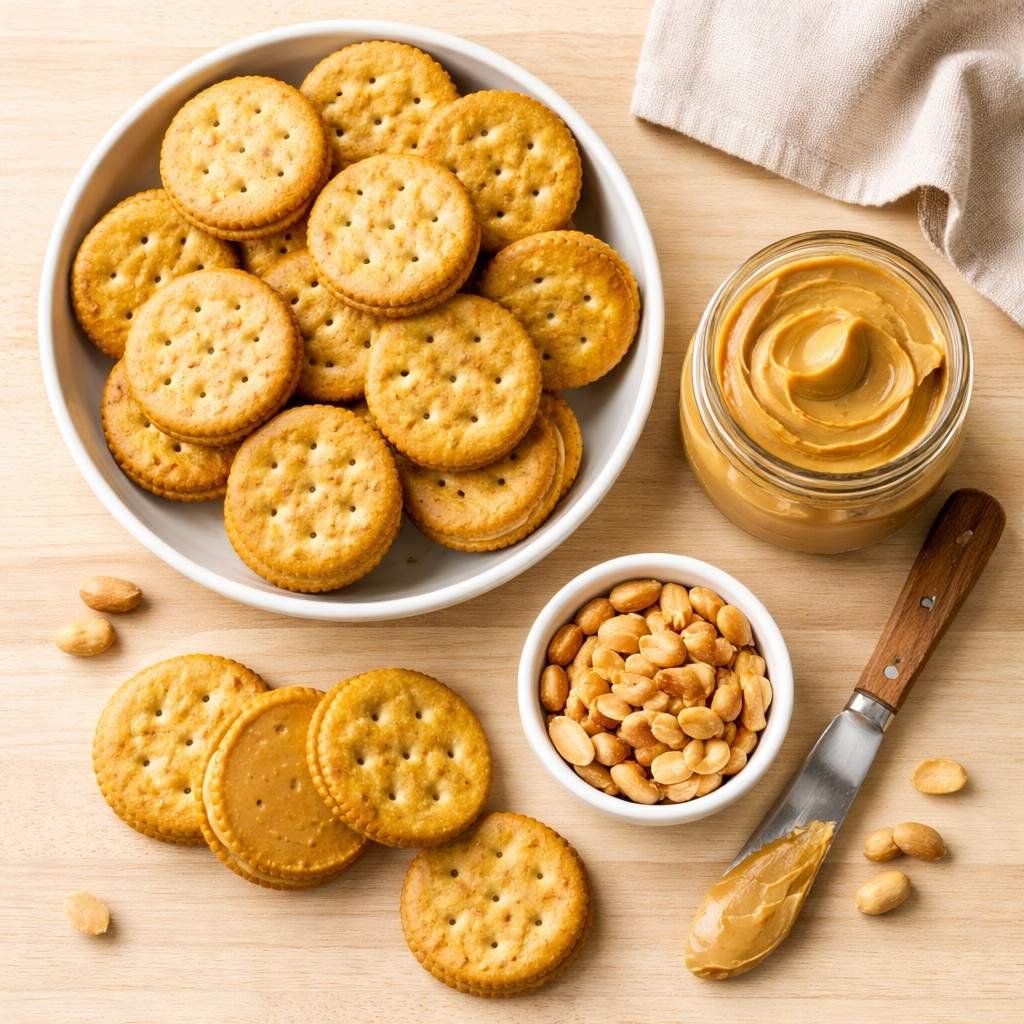 Peanut Butter Cracker Sandwiches ingredients