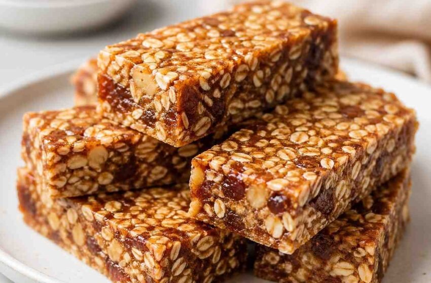Peanut Butter Granola Bars