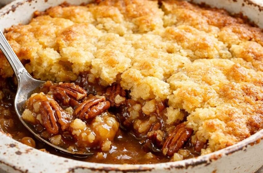 Pecan Pie Dump Cake