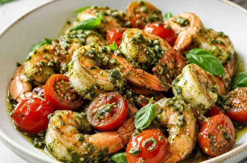 Pesto Shrimp