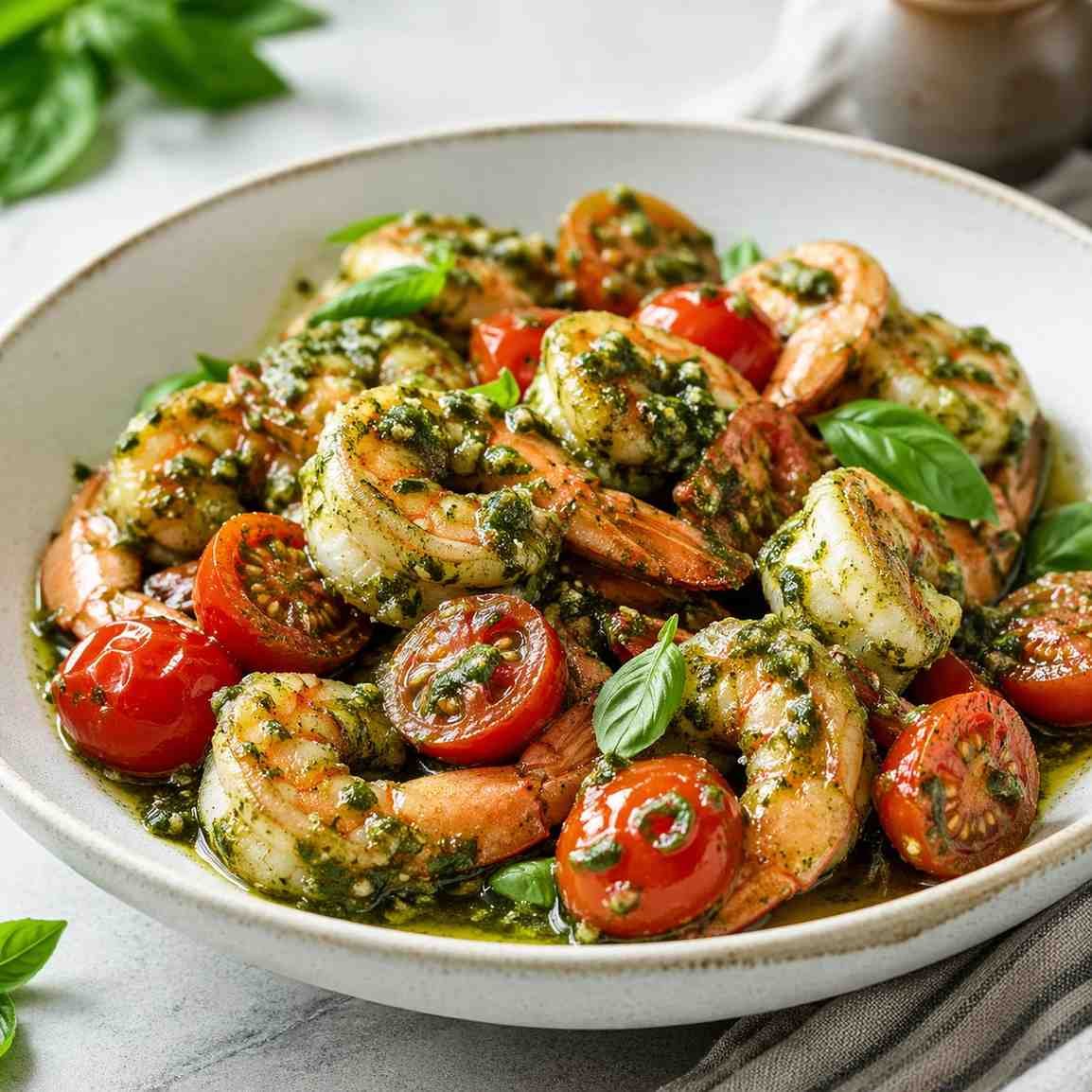Pesto Shrimp