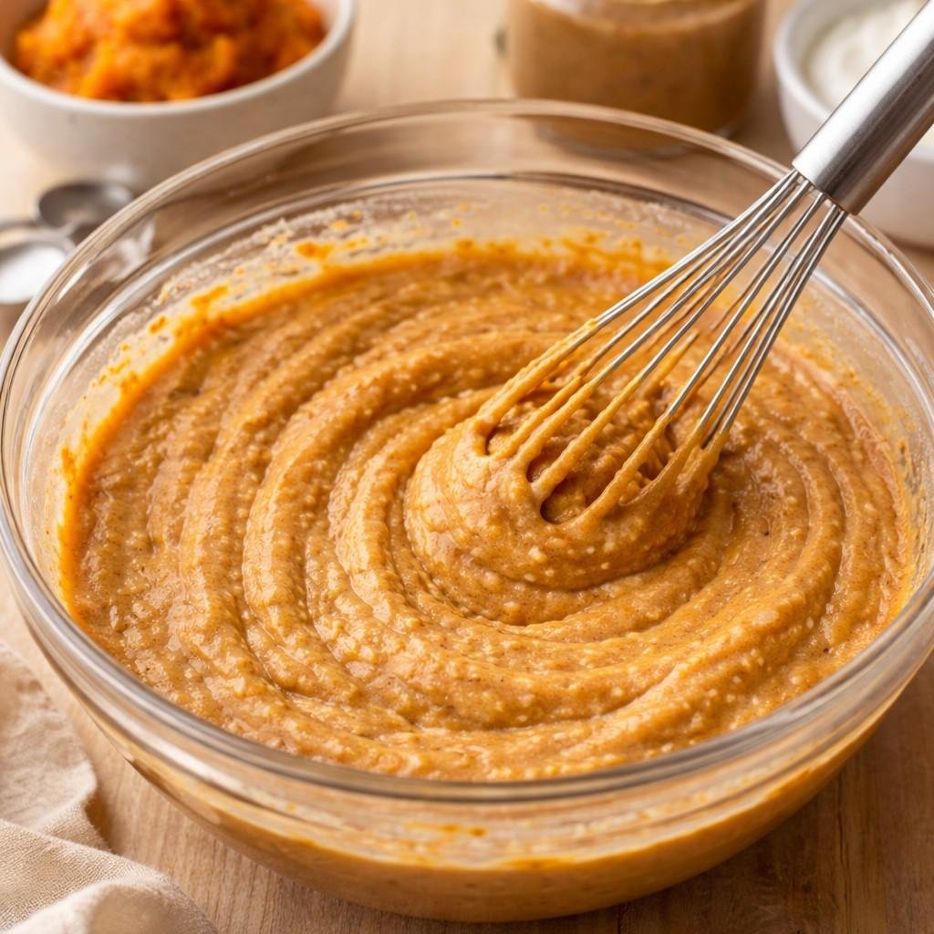 Pumpkin Muffins batter