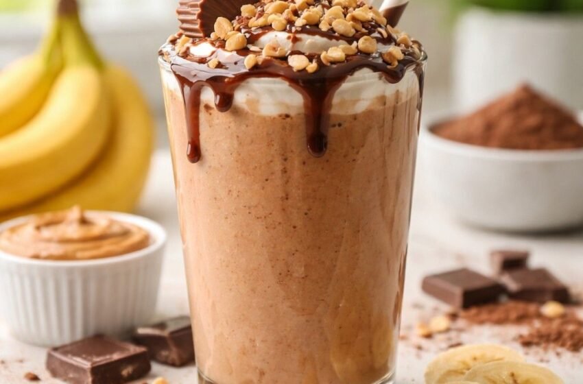 Reese’s Peanut Butter Cup Smoothie