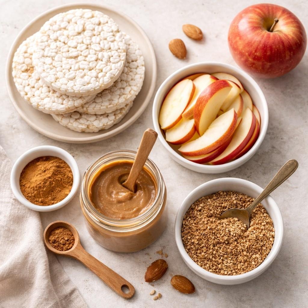 Rice Cake Snackwich ingredients