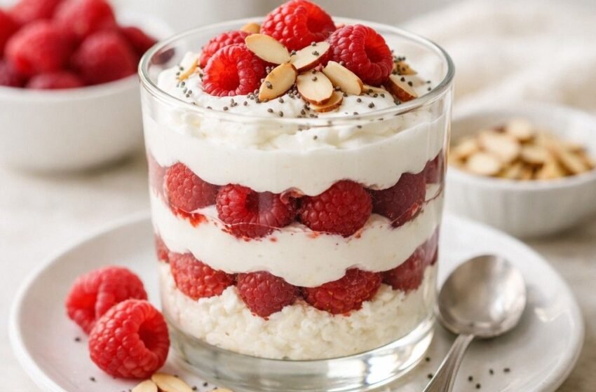 Ricotta Yogurt Parfait