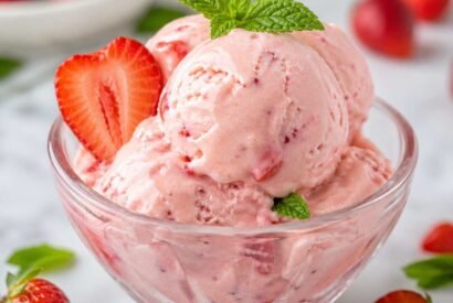 Thumbnail for Creamy Fresh Strawberry Ice Cream (No-Fail Recipe)