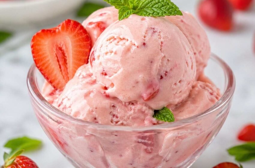 Strawberry Ice Cream