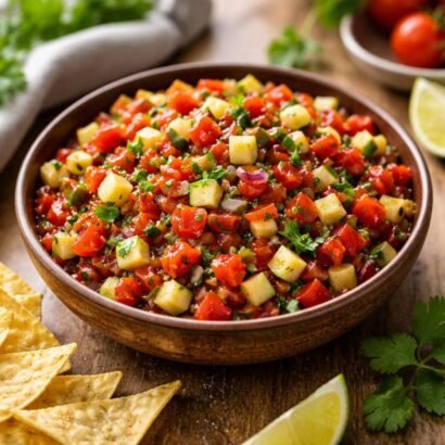 Tomato Zucchini Salsa
