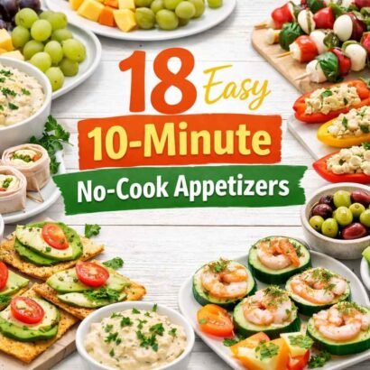 easy no-cook appetizers