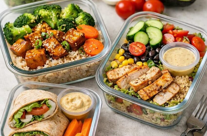 meal prep lunch boxes