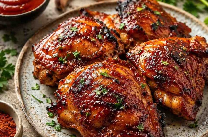 BBQ Chicken Thighs