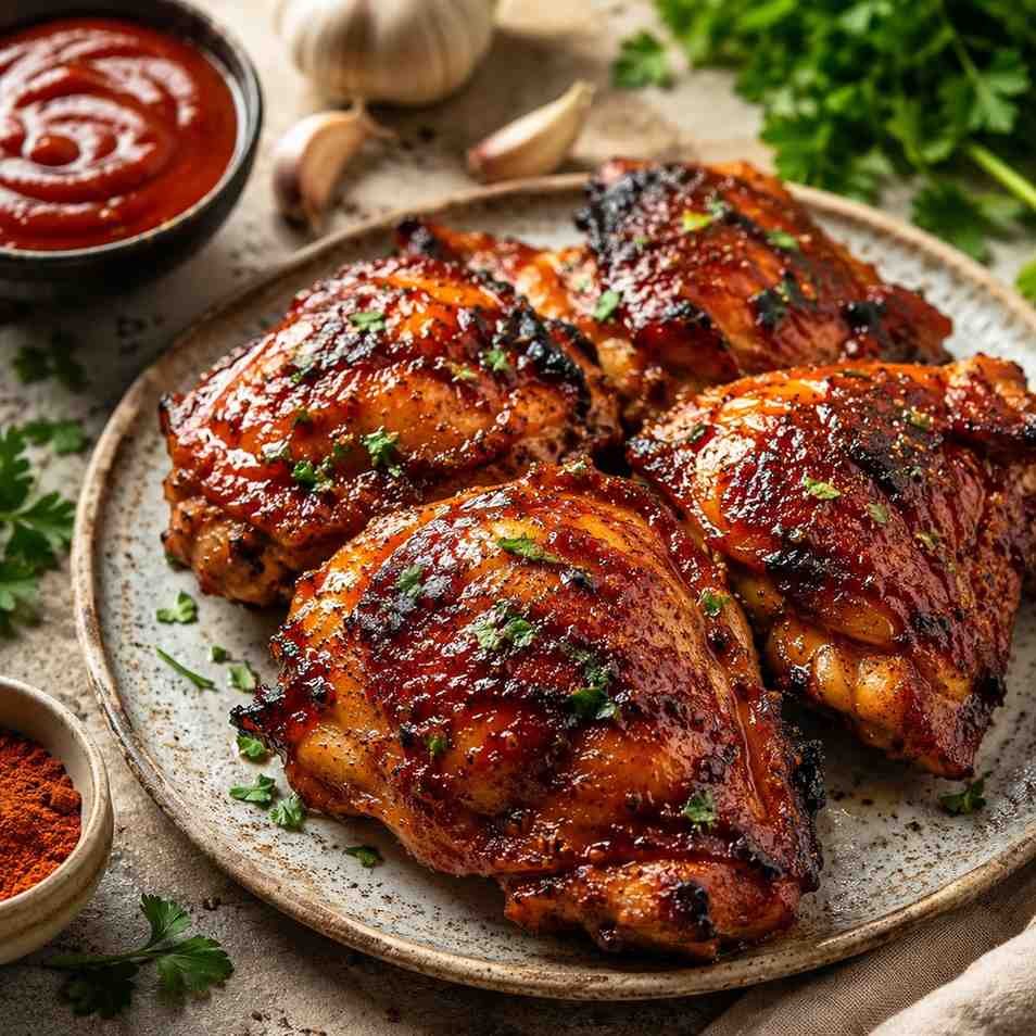 BBQ Chicken Thighs
