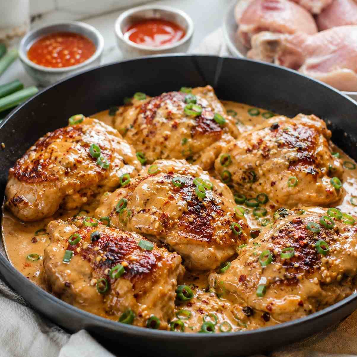 Bang Bang Chicken Thighs